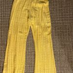 Solai The Label Yellow Beach Cover Up Pants  Photo 3