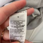 Old Navy EUC women’s light gray fleece lined pullover hooded sweatshirt medium Photo 3