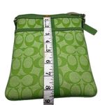 Coach  Green Coated Canvas Crossbody Photo 8