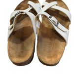 HAFLINGER Thong Sandals Juno Country White Leather Women’s Size 38 Casual Boho Photo 3