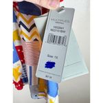 Multiples NEW Women’s Plus Size Button Up Short Sleeve Top 1X USA Star Print MSRP $67 Photo 5