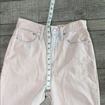 Madewell  Light Pink/Blue Denim Mom Jeans Photo 5