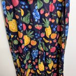 Princess Highway Retro Reboot Fruit Jumpsuit Teacher Linen Womens Size 12 AU 8US Blue Photo 11
