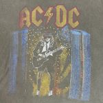 Lucky Brand  AC/DC Studded Cotton Boyfriend Graphic Band Tee T-Shirt XXL Retro Photo 8
