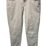 Democracy  Mid Rise Ankle Skinny Jeans Khaki Beige Women's Size 10P Photo 0