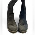 Michael Kors  size 9 suede leather tall heel boots Photo 2