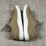 Allbirds  Canvas Pacer Shoes Womens 7 Hazy Beige Tan Tennis Lace Up Photo 5