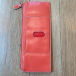 Lodis Leather Women's Card Case Coral Wallet Pink Photo 1