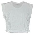 Madewell NWT Women's Side Cinch Muscle Tee White Size L Basic Casual Layering Photo 6