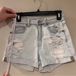 American Eagle High Rise Jean Shorts Size 2 Photo 2