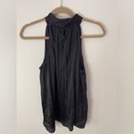 Sincerely Jules New with tags  black dress tank with high neck size large Photo 2