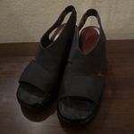 Enzo Angiolini Vtg Y2K Women’s Baleen Slip-On Sandals Sz:e 7.5 Chunky Wedge Photo 2