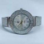 Ny&co Ny &  ladies 35mm silver tone watch dial 7” w/battery Photo 0