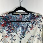 Lovestitch Love Stitch Kimono Sleeve Women’s Multi Floral Tie Waist Top Blouse Size S Photo 1