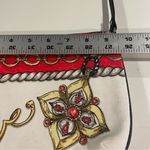 Brighton Glitter & Go LOVE Crossbody Women’s Canvas Bag Purse Strap Tassel Photo 5