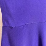 Ralph Lauren  Dress Faux Wrap Jersey Size 10 MENDED Knee Length Hem Office Career Photo 7