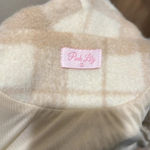 Pink Lily  Crème Plaid Shacket Coat Photo 10