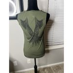 Haute Hippie Tank Top Womens XS Black Angel Wing Muscle Tank Photo 3