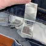 Lucky Brand denim shorts 90s loose fit distressed button/zip pockets Sz 4/27 Photo 8