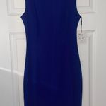 Calvin Klein New Blue/Purple Work Dress Photo 0