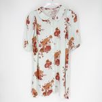 Aritzia Wilfred Poppins Floral Puff Sleeve Shirt Dress S Photo 1