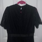 Anthropologie Halle C for  Black Lace Pant Suit Size 12 Photo 3