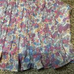 Japna  Floral Crop Top - Blue and Pink Photo 1