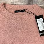 Nasty Gal NWT It Takes Two Baby Fluffy Knit Lounge Sweater sz Large Photo 4