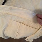 Anthropologie  Off-White Quilted Puffer Jacket Photo 3