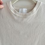 H&M Cream Basic Knit Top, Business Casual Minimalist Staple, Size XS, NWT Photo 9