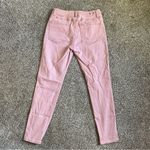 CAbi 🦋  Pink Mid Rise Skinny Jeans Pants Size 8 Pastel Photo 3