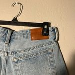 Lucky Brand Blue Distressed Jean Shorts 90s Midi SZ 2 Frayed Y2K Biker Beach Photo 7