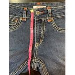 Bongo  Jeans Size 7 Women's Boot Cut Embroidered Blue Denim Y2K Festival Western‎ Photo 7