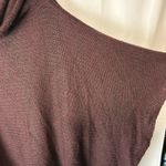 Anthropologie Do Everything In Love Knit Poncho Cape Burgundy Turtleneck Boho OS Photo 2