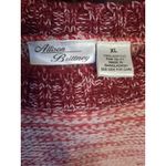 Allison Brittney  Pink to Red Ombre Crew Neck Sweater Size XL‎ Photo 5