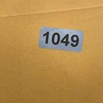 Vintage gold colored butterfly with a pink agate. Gold Photo 4