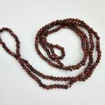 Lightweight Terracotta colored Bead Long necklace Orange Photo 1