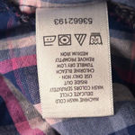 Woman Within  Plaid Button‎ Up Top Blue 1X Photo 10