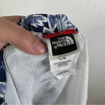 The North Face Blue Floral Shorts Size Medium Photo 3