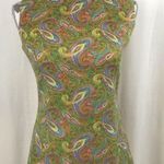 Vintage l 60s Cobbs Corner Paisley Shift Dress Size 4 Photo 2