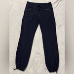 Athleta Metro Slouch Capri Pants Navy Blue Photo 2