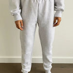 TNA The Cozy Fleece‎ Grey Jogger Pants XXS Lounge Casual Cozy Gray Photo 0
