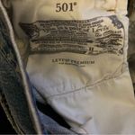Levi's Levi’s 501 Original Distressed Button Fly Straight Leg Jeans Size 25 Photo 13