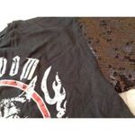 Forever 21 NEW  Women's S Sequin Black Crop Top Photo 2