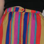 Vintage 70s Exclusive of Ornamentation Vertical Striped Pencil Skirt Size XS Photo 1