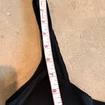 Aerie  Midnight Black Ribbed Bralette Photo 2