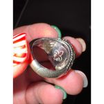 Judith Ripka  / Ring / Purple Flowers / Genuine Amythyst / marked 925 Photo 5