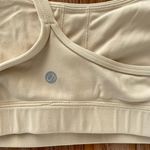 tan cream sports athletic bra Photo 3