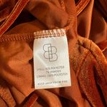 Baltic Born Meghan Rust Terracotta Velvet Wrap Maxi Dress Photo 6