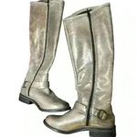 Hinge Dakota Knee High Outer Leather Riding Boots Size 5.5 new Photo 0